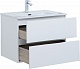 Aquanet Мебель для ванной Алвита New 70 2 ящика подвесная белая матовая – картинка-17
